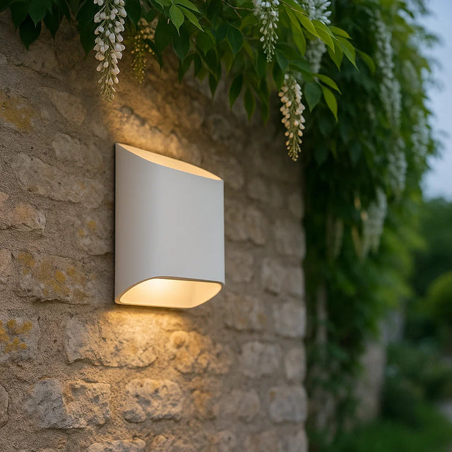 Sarina Exterior Wall Light White IP54