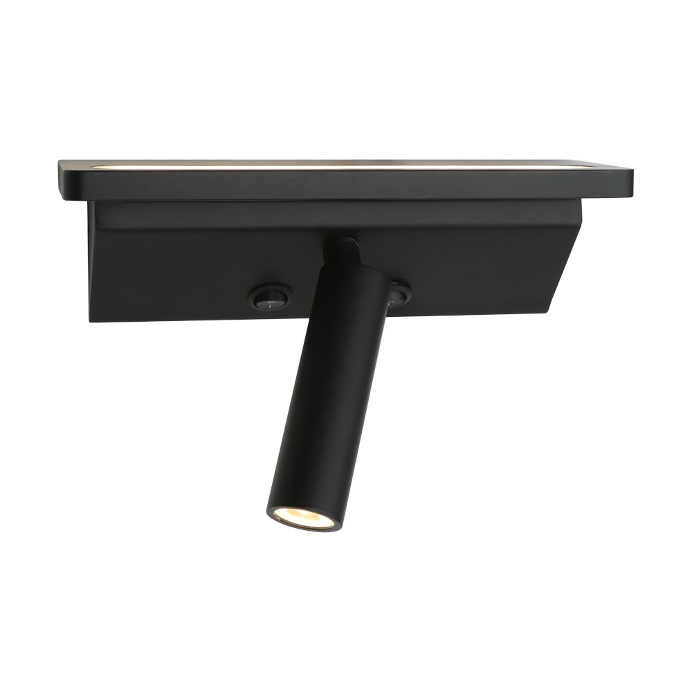 Scania LED Wall Light Black