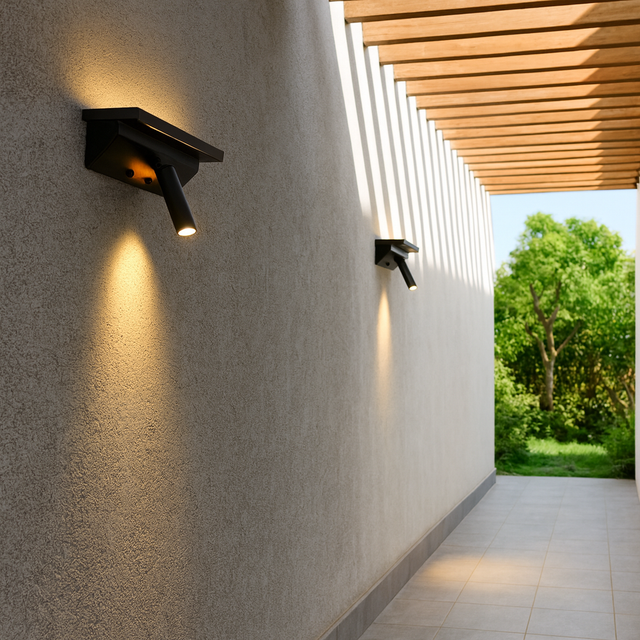 Scania LED Wall Light Black