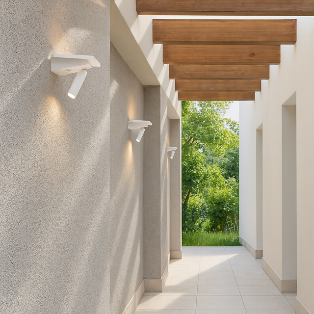 Scania LED Wall Light White