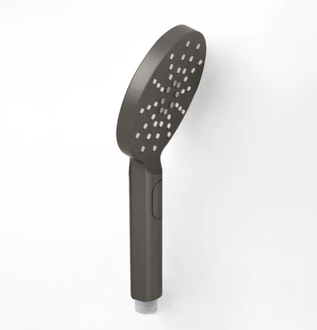 PAVIA Handheld Shower Set Round - Brushed Gun Metal