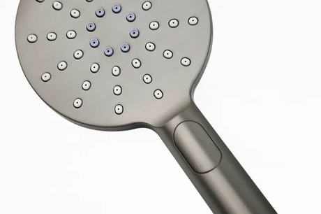 PAVIA Handheld Shower Set Round - Brushed Gun Metal