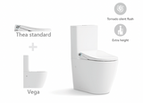 THEA Standard VEGA Rimless Back to Wall Smart Toilet Suite