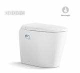 AUTOLUX Rimless Wall Faced Floor Smart Toilet