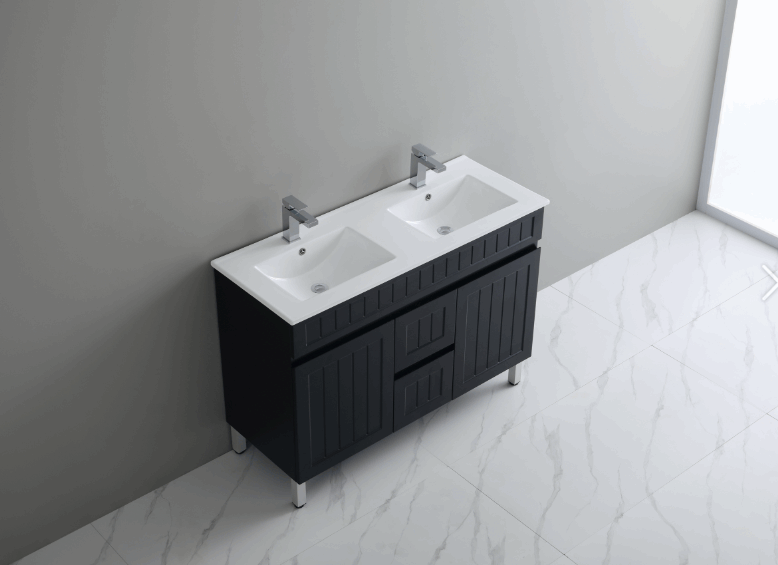 ACACIA SHAKER PVC Floor Vanity 1200