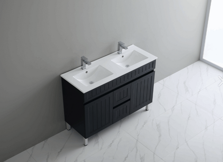 ACACIA SHAKER PVC Floor Vanity 1200