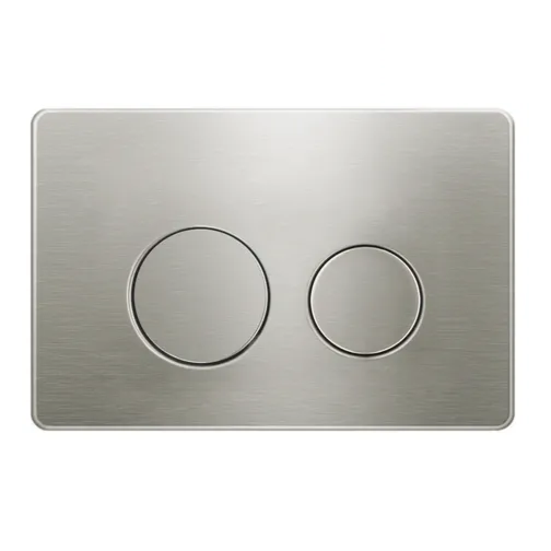 R&T Push Plate Brushed Nickel