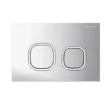 R&T Push Plate Matte Chrome