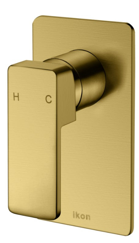 Ceram Wall Mixer - Brushed Gold