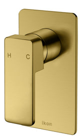 Ceram Wall Mixer - Brushed Gold