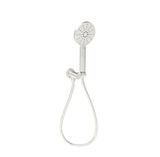 Cora Round Hand Shower On Wall Outlet Bracket - Brushed Nickel