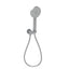 Cora Round Hand Shower On Wall Outlet Bracket - Brushed Gun Metal