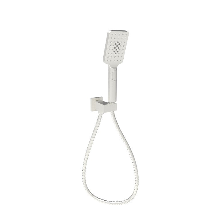 Eden Handshower On Wall Outlet Bracket - Brushed Nickel