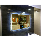 BELBAGNO LED Rectangle Frameless Mirror 1200x700mm - Clearance