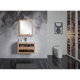 MANHATTAN Square Frame Mirror 800x800mm - Clearance