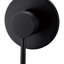 Otus Pin Handle Round Wall Mixer - Matte Black