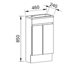 Timberline ENSUITE Single Bowl Floor Standing Vanity (All Sizes)