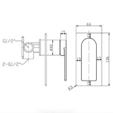 Ruki Wall Mixer