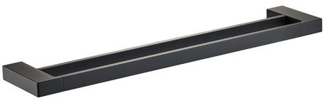Ceram Double Towel Rail 800 mm - Matte Black