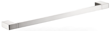 Ceram Single Towel Rail 600 mm - Brushed Nickel