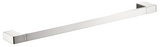 Ceram Single Towel Rail 600 mm - Brushed Nickel