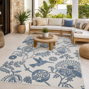 Seaside 7777 White Rug