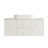 Seattle Wall Hung Vanity Cabinet Matte White 