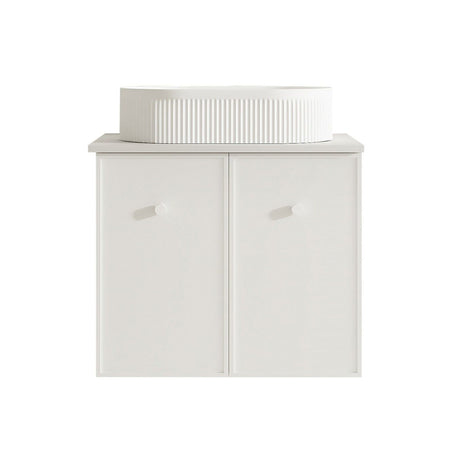 Seattle Wall Hung Vanity Cabinet Matte White 