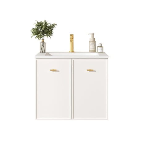 Seattle Wall Hung Vanity Cabinet Matte White 