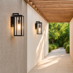 Sedona Exterior Wall Light Black IP43