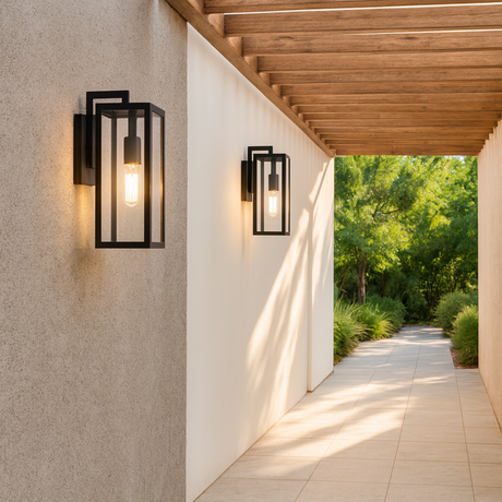 Sedona Exterior Wall Light Black IP43