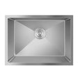 Single Bowl Top/Undermount Kitchen/Laundry Handmade 304 Stainless Steel Sink 580*440*230mm