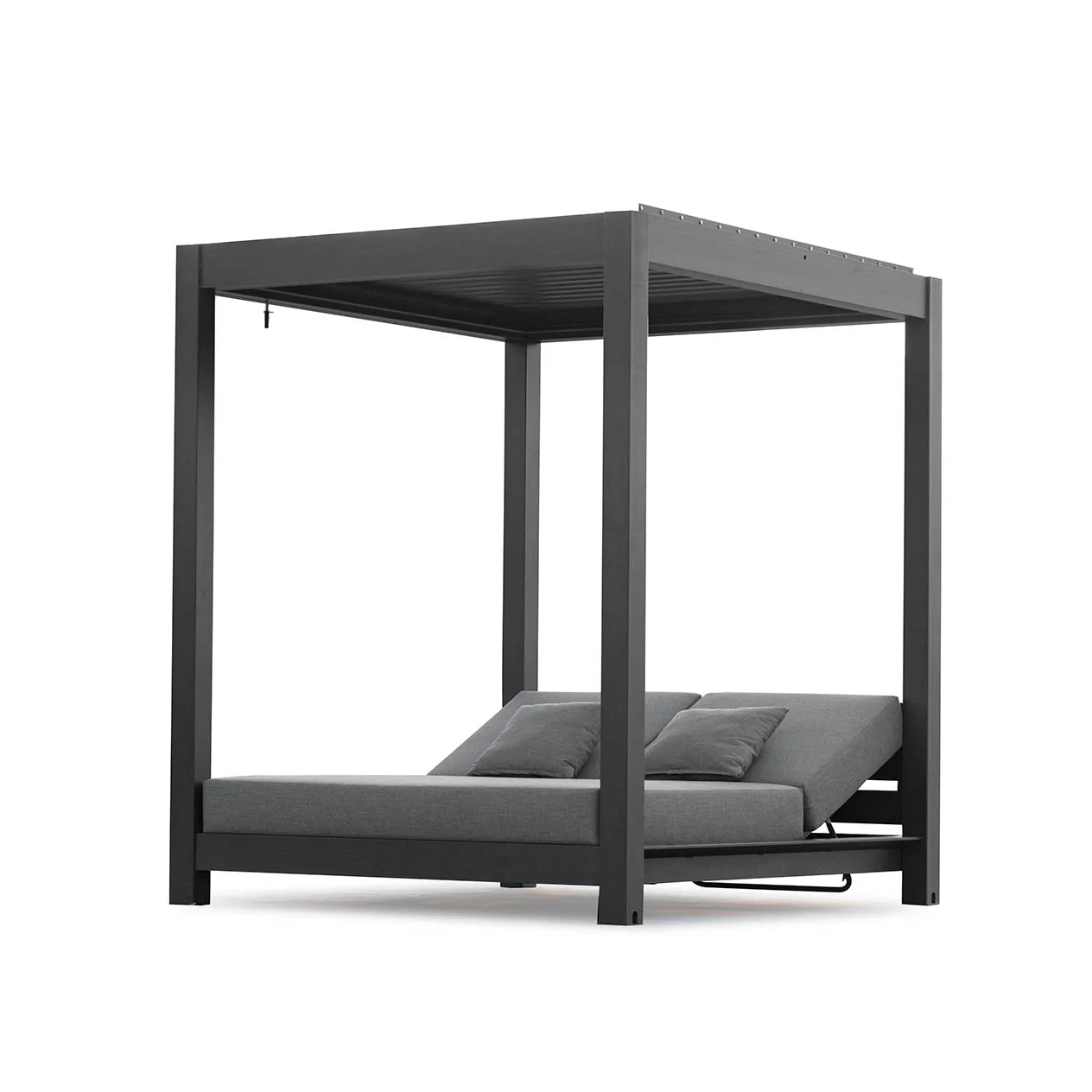 Skyline Outdoor Aluminium Daybed in Charcoal