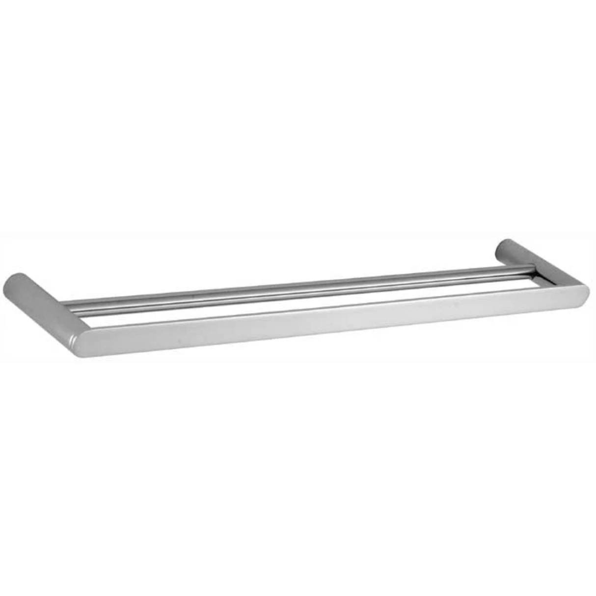 Sleek Double Towel Rail - 600mm