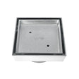 Smart Square Tile Waste (114 x 114mm) - Chrome