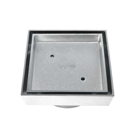 Smart Square Tile Waste (114 x 114mm) - Chrome