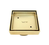 Smart Square Tile Waste (114 x 114mm) - Brushed Gold