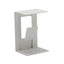 Sofia Outdoor Aluminium Magazine Side Table 40 cm in Charcoal/ Light Grey/Taupe/White