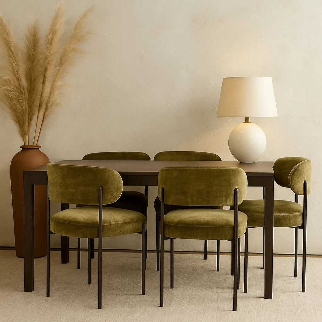 Soho Sleek Metal Dining Chair - Ivy