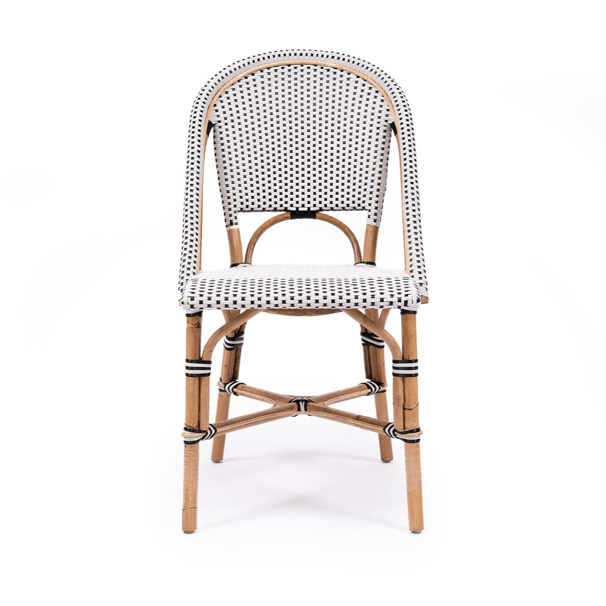 Sorrell Side Rattan  Chair  – Black