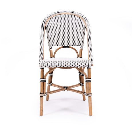 Sorrell Side Rattan  Chair  – Black