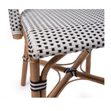 Sorrell Side Rattan  Chair  – Black