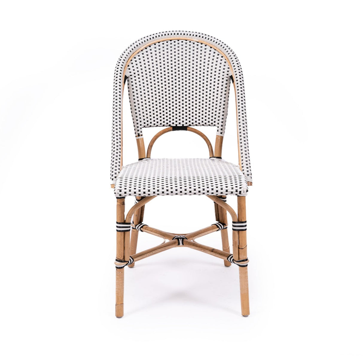 Sorrell Side Rattan  Chair  – Black