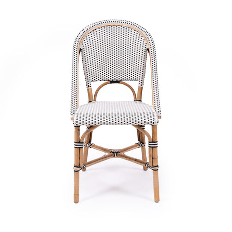 Sorrell Side Rattan  Chair  – Black