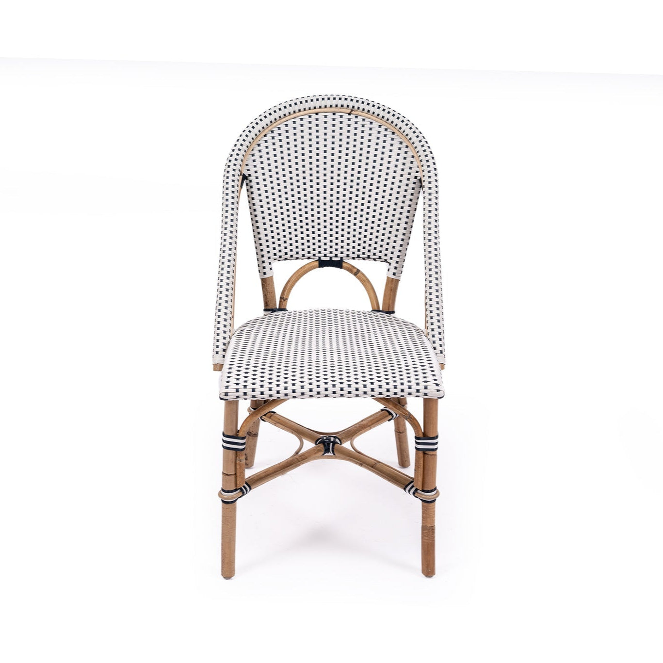 Sorrell Side Rattan  Chair  – Navy