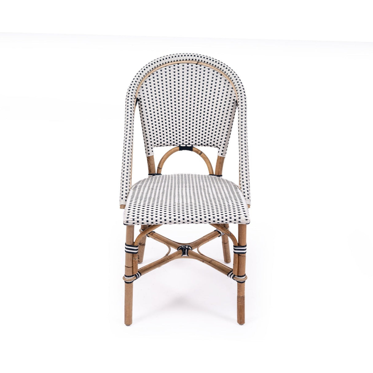 Sorrell Side Rattan  Chair  – Navy