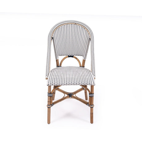 Sorrell Side Rattan  Chair  – Navy