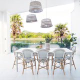 Sorrell Side Rattan  Chair  – Navy