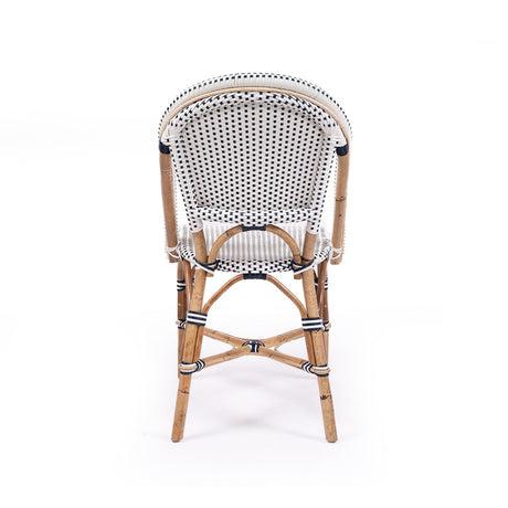 Sorrell Side Rattan  Chair  – Navy