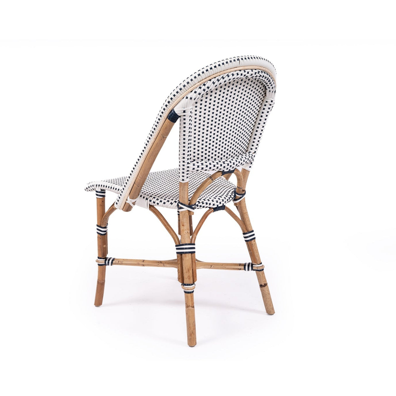 Sorrell Side Rattan  Chair  – Navy